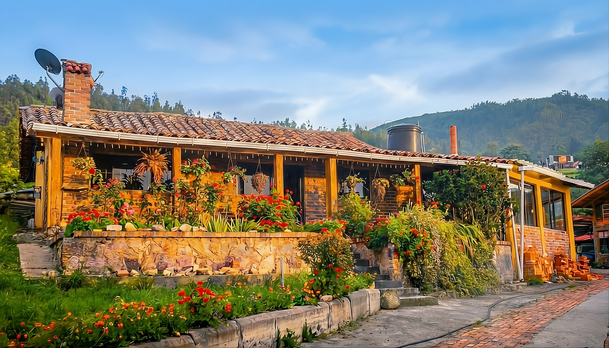 Alojamiento en Sogamoso, Boyaca: Villa con jacuzzi, fogata y billar con parqueadero